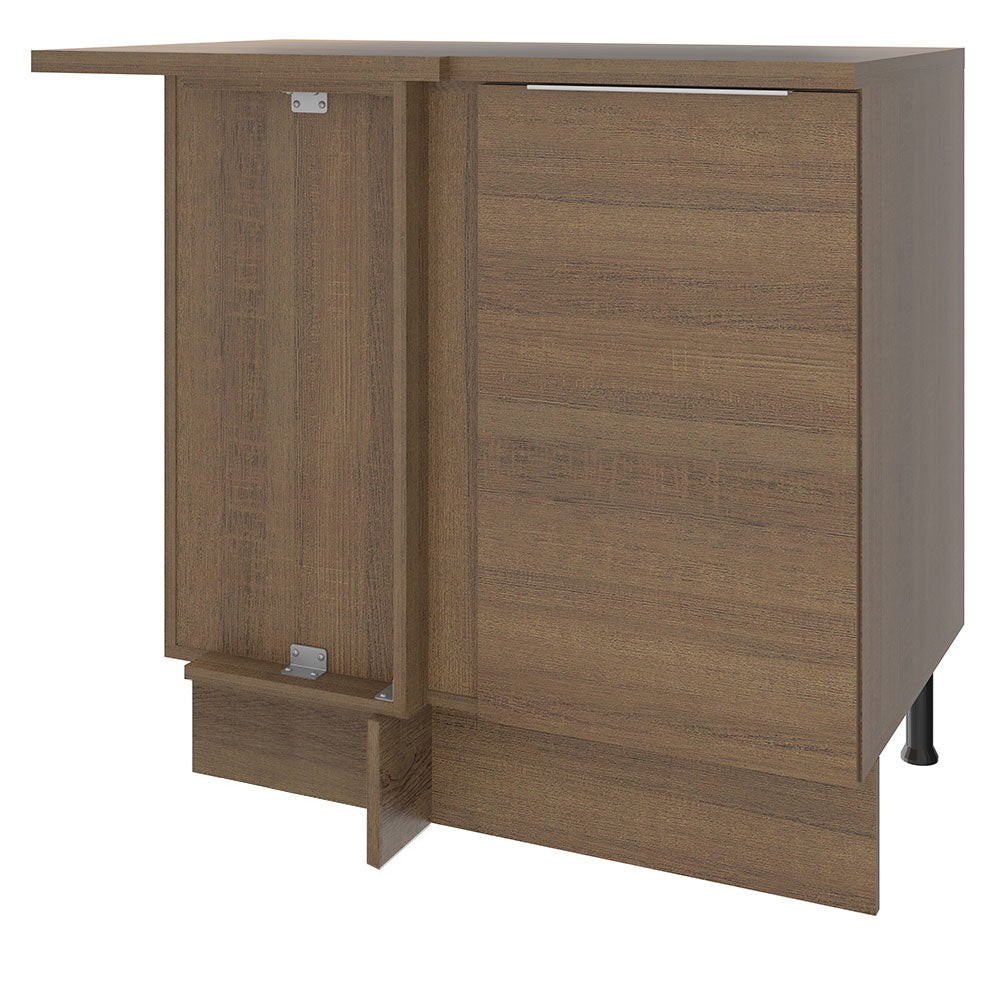 Balcão de Canto Madesa Stella 1 Porta Rustic