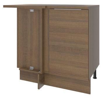 Balcão de Canto Madesa Stella 1 Porta Rustic