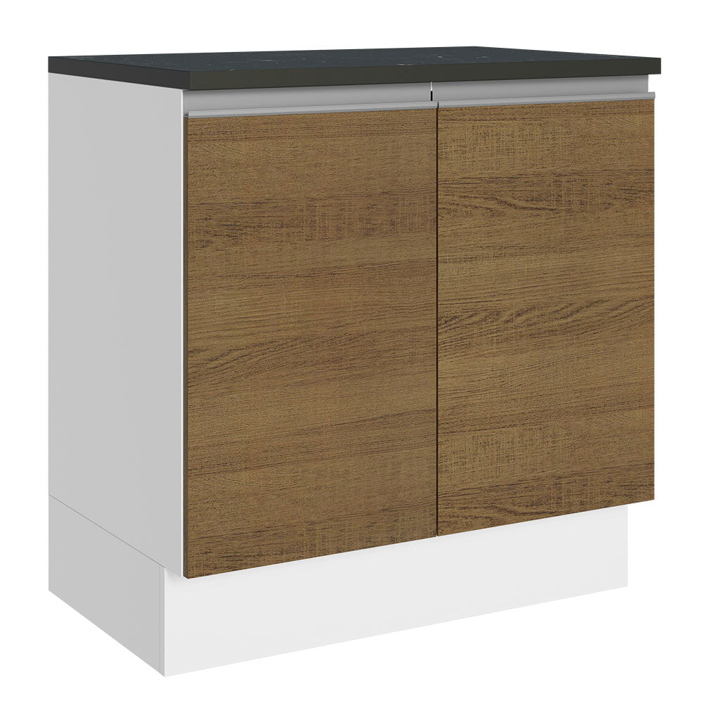 Balcão Gabinete de Pia Madesa Acordes 100% MDF 120 cm 2 Portas