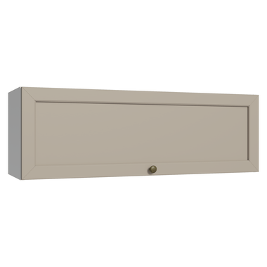 Armário Aéreo 100 cm 1 Porta Basculante Branco/Crema Vik Madesa