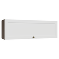Armário Aéreo 100 cm 1 Porta Basculante Rustic/Branco Vik Madesa