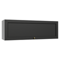 Armário Aéreo 100 cm 1 Porta Basculante Branco/Preto Vik Madesa