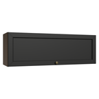 Armário Aéreo 100 cm 1 Porta Basculante Rustic/Preto Vik Madesa