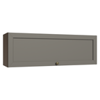 Armário Aéreo 100 cm 1 Porta Basculante Rustic/Cinza Vik Madesa