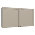 Armário Aéreo 120 cm 2 Portas Branco/Crema Vik Madesa