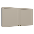 Armário Aéreo 120 cm 2 Portas Branco/Crema Vik Madesa
