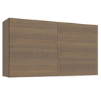 Armário Aéreo Madesa Stella 120 cm 2 Portas Rustic