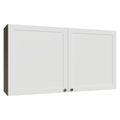 Armário Aéreo 120 cm 2 Portas Rustic/Branco Vik Madesa
