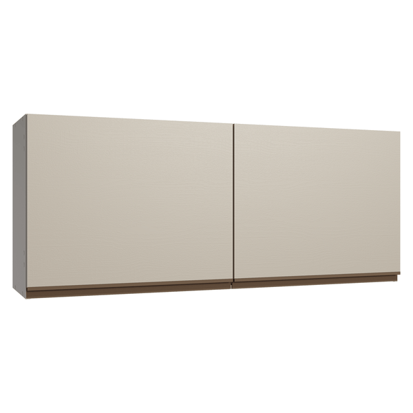 Armário Aéreo 120 cm 2 Portas Crema Nice Madesa