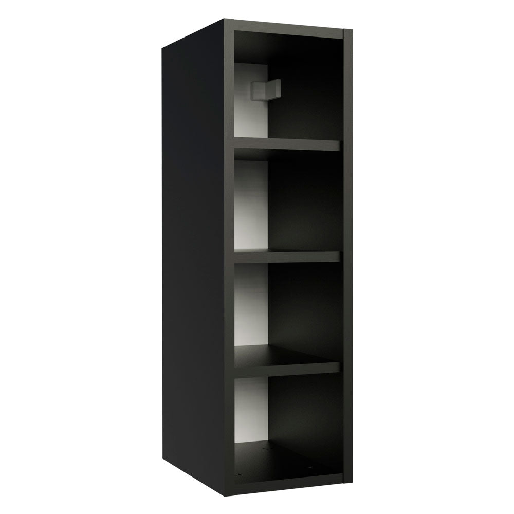 Adega 20 cm 4 Nichos Preto Madesa