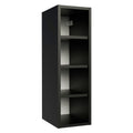 Adega 20 cm 4 Nichos Preto Madesa