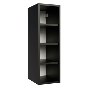 Adega 20 cm 4 Nichos Preto Madesa