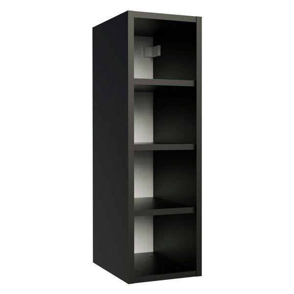 Adega 20 cm 4 Nichos Preto Madesa