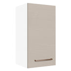Armário Aéreo 35 cm 1 Porta Branco/Crema Agata Madesa