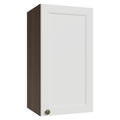 Armário Aéreo 35 cm 1 Porta Rustic/Branco Vik Madesa