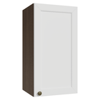 Armário Aéreo 35 cm 1 Porta Rustic/Branco Vik Madesa