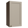 Armário Aéreo 35 cm 1 Porta Rustic/Crema Vik Madesa