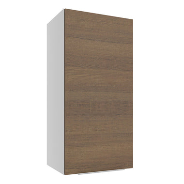 Armário Aéreo Madesa Stella 35 cm 1 Porta Branco/Rustic