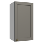 Armário Aéreo 35 cm 1 Porta Branco/Cinza Vik Madesa