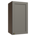 Armário Aéreo 35 cm 1 Porta Rustic/Cinza Vik Madesa