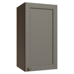 Armário Aéreo 35 cm 1 Porta Rustic/Cinza Vik Madesa