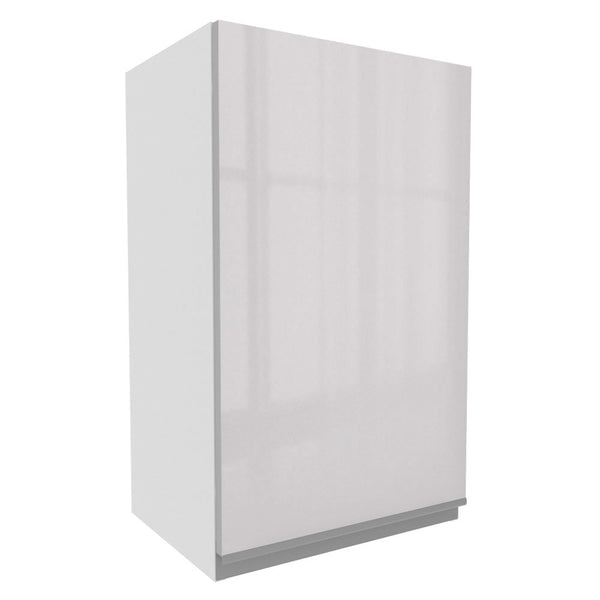 Armário Aéreo Madesa Acordes 100% MDF 40 cm 1 Porta Branco Brilho
