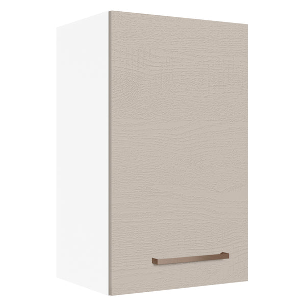 Armário Aéreo 40 cm 1 Porta Branco/Crema Agata Madesa
