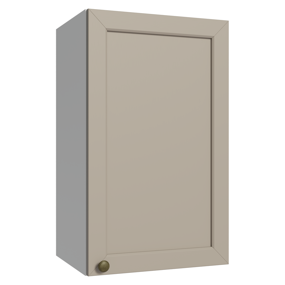 Armário Aéreo 40 cm 1 Porta Branco/Crema Vik Madesa