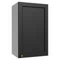 Armário Aéreo 40 cm 1 Porta Branco/Preto Vik Madesa
