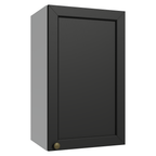 Armário Aéreo 40 cm 1 Porta Branco/Preto Vik Madesa