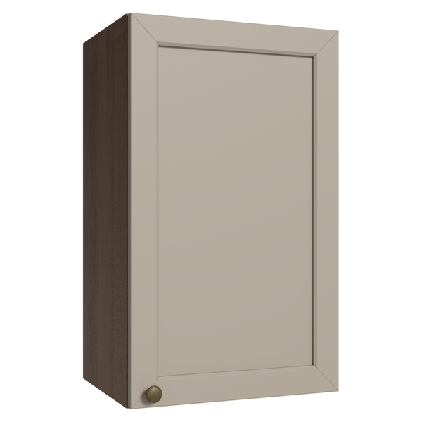 Armário Aéreo 40 cm 1 Porta Rustic/Crema Vik Madesa