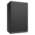 Armário Aéreo 40 cm 1 Porta Preto Nice Madesa