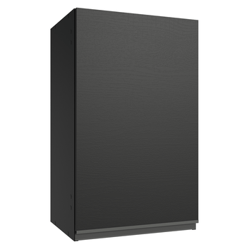 Armário Aéreo 40 cm 1 Porta Preto Nice Madesa