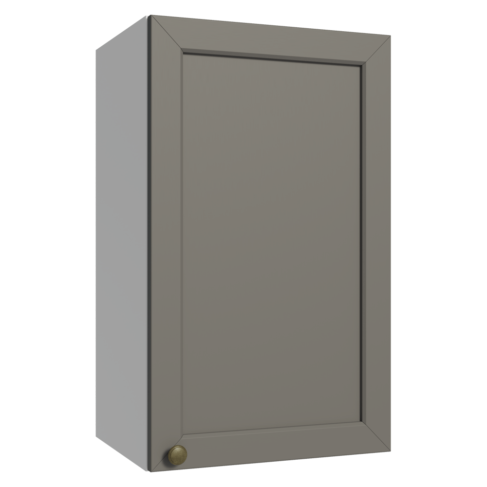 Armário Aéreo 40 cm 1 Porta Branco/Cinza Vik Madesa