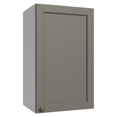 Armário Aéreo 40 cm 1 Porta Branco/Cinza Vik Madesa