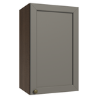 Armário Aéreo 40 cm 1 Porta Rustic/Cinza Vik Madesa