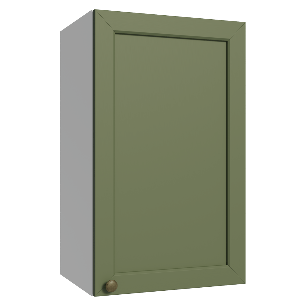Armário Aéreo 40 cm 1 Porta Branco/Verde Vik Madesa