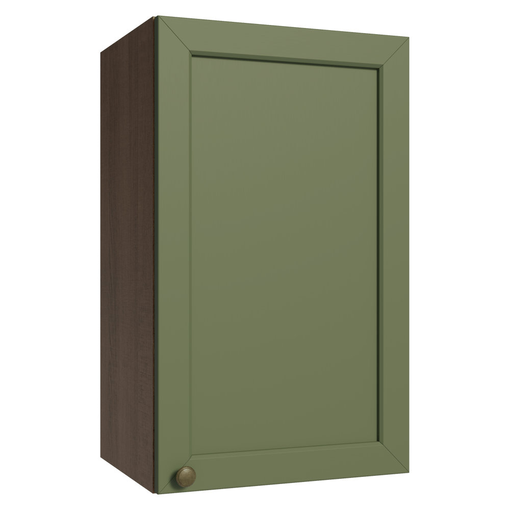 Armário Aéreo 40 cm 1 Porta Rustic/Verde Vik Madesa