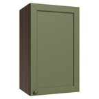 Armário Aéreo 40 cm 1 Porta Rustic/Verde Vik Madesa