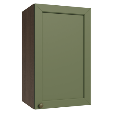 Armário Aéreo 40 cm 1 Porta Rustic/Verde Vik Madesa