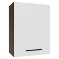 Armário Aéreo 50cm 1 Porta Rustic/Branco Agata Madesa