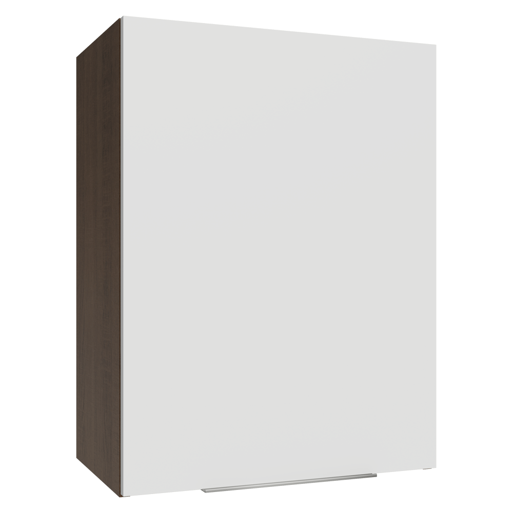 Armário Aéreo 50cm 1 Porta Rustic/Branco Stella Madesa