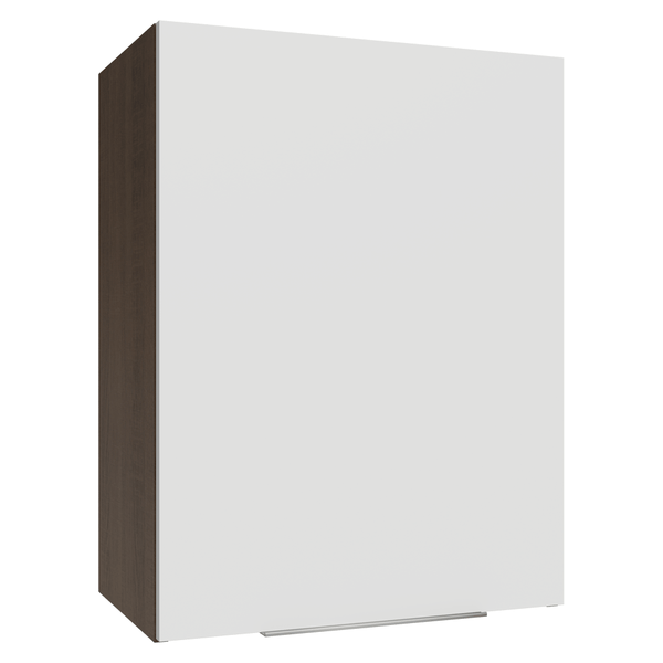Armário Aéreo 50cm 1 Porta Rustic/Branco Stella Madesa