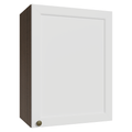 Armário Aéreo 50cm 1 Porta Rustic/Branco Vik Madesa