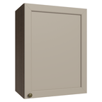 Armário Aéreo 50cm 1 Porta Rustic/Crema Vik Madesa