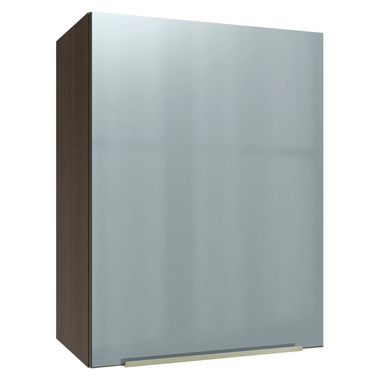 Armário Aéreo 50cm 1 Porta Rustic/Cinza Lux Madesa