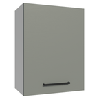 Armário Aéreo 50cm 1 Porta Branco/Cinza Agata Madesa