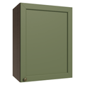 Armário Aéreo 50cm 1 Porta Rustic/Verde Vik Madesa