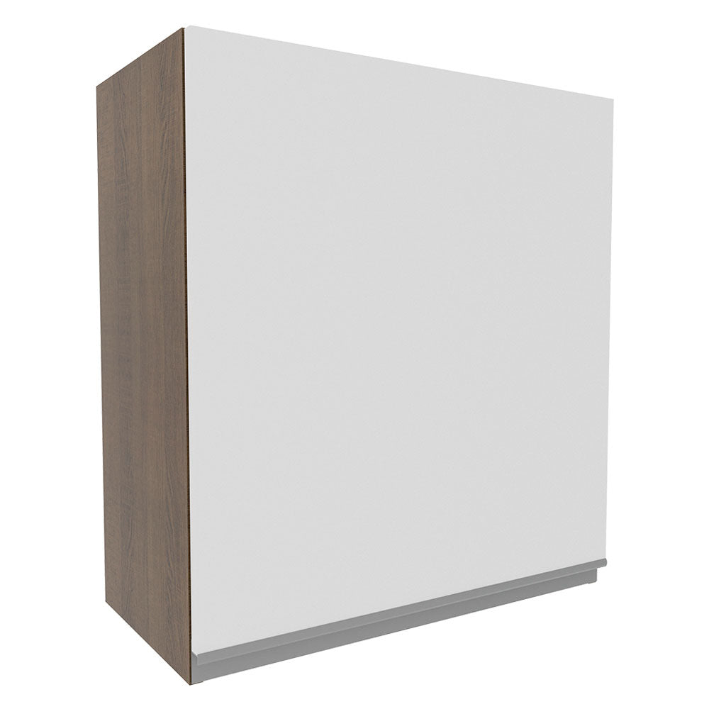 Armário Aéreo Madesa Glamy 60 cm 1 Porta Rustic/Branco