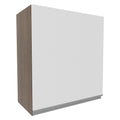 Armário Aéreo Madesa Glamy 60 cm 1 Porta Rustic/Branco